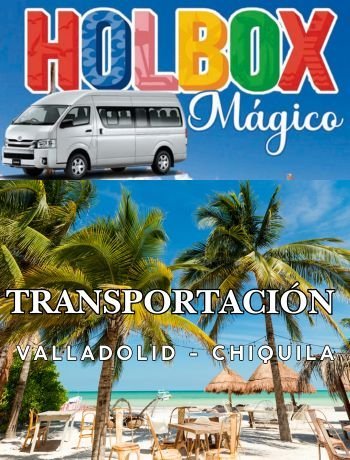 Transporte colectivo Holbox